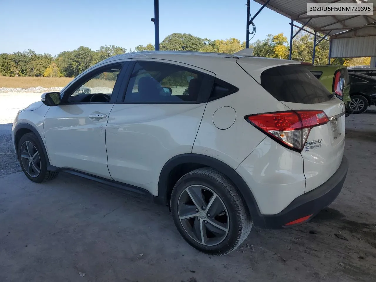 2022 Honda Hr-V Ex VIN: 3CZRU5H50NM729395 Lot: 77338414