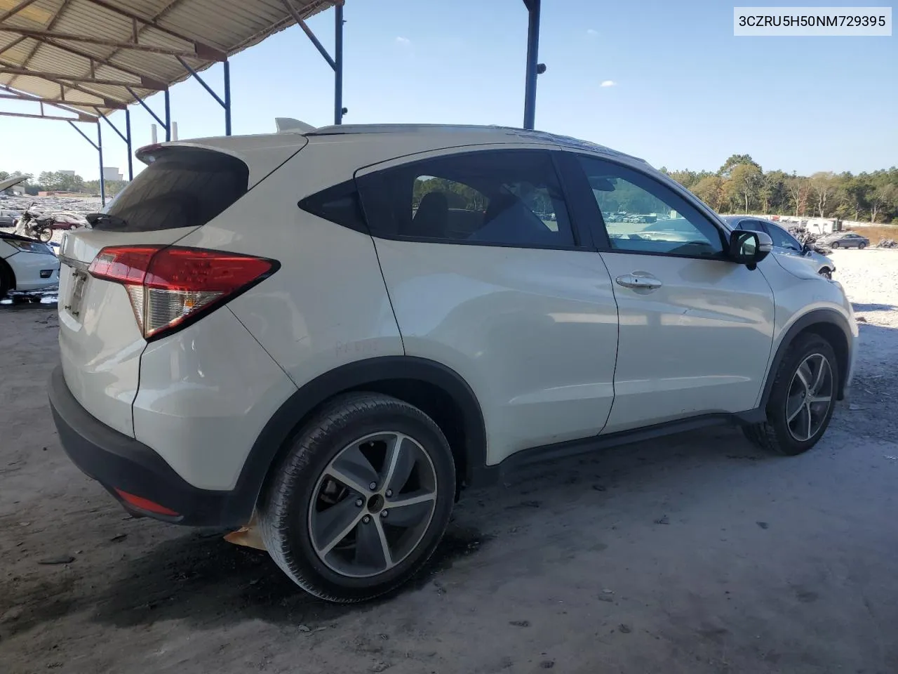 2022 Honda Hr-V Ex VIN: 3CZRU5H50NM729395 Lot: 77338414