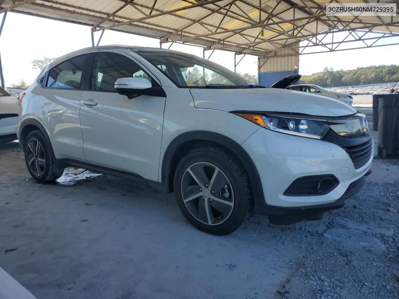 2022 Honda Hr-V Ex VIN: 3CZRU5H50NM729395 Lot: 77338414