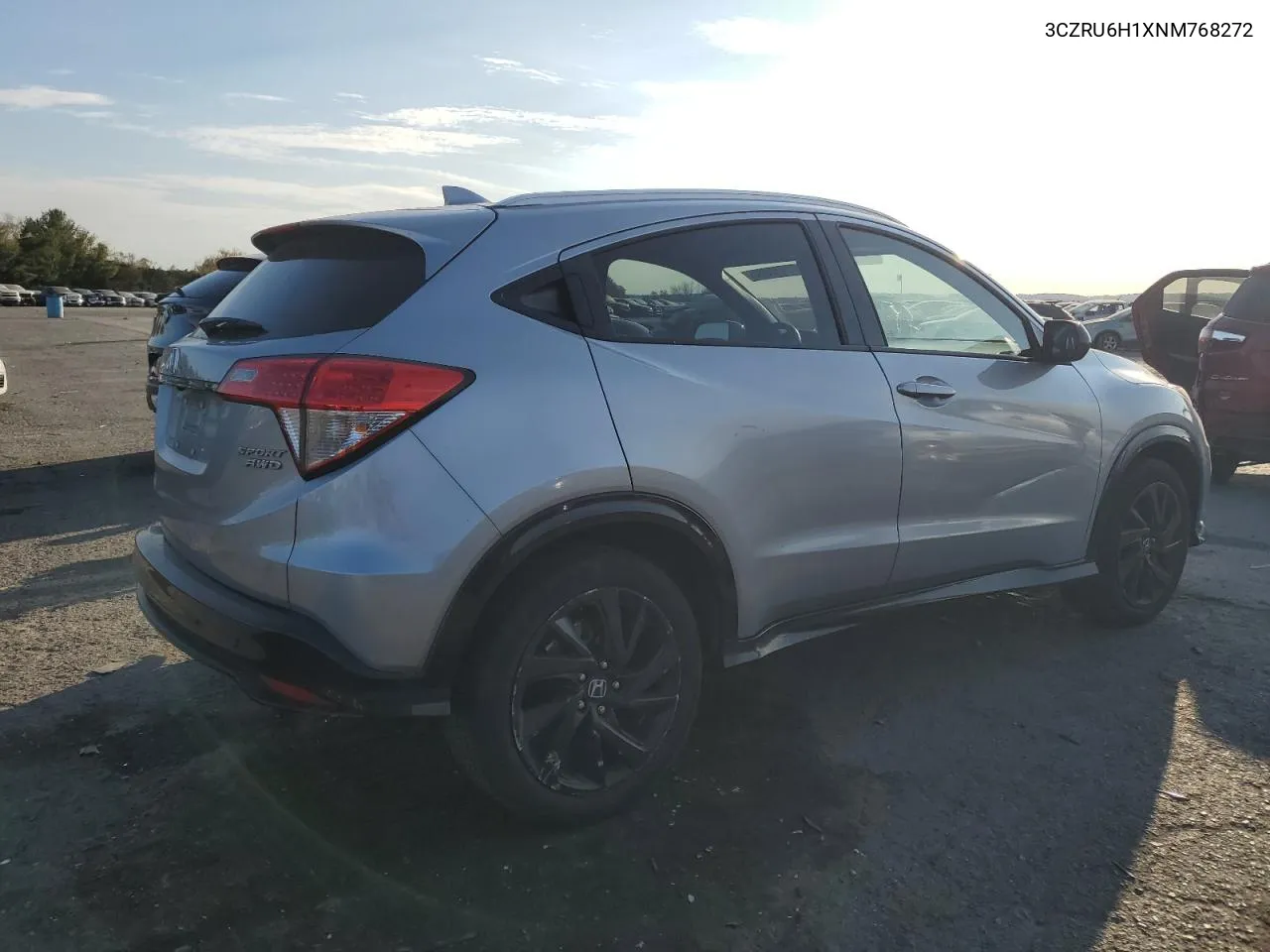 2022 Honda Hr-V Sport VIN: 3CZRU6H1XNM768272 Lot: 77455364