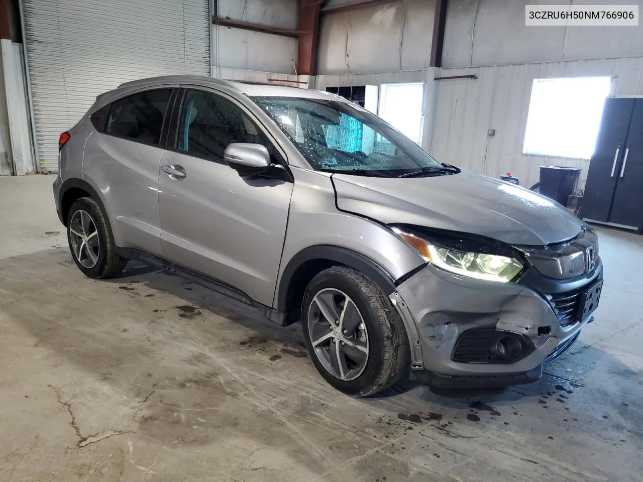 2022 Honda Hr-V Ex VIN: 3CZRU6H50NM766906 Lot: 77460064