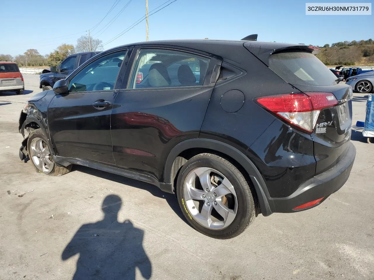 2022 Honda Hr-V Lx VIN: 3CZRU6H30NM731779 Lot: 77712244