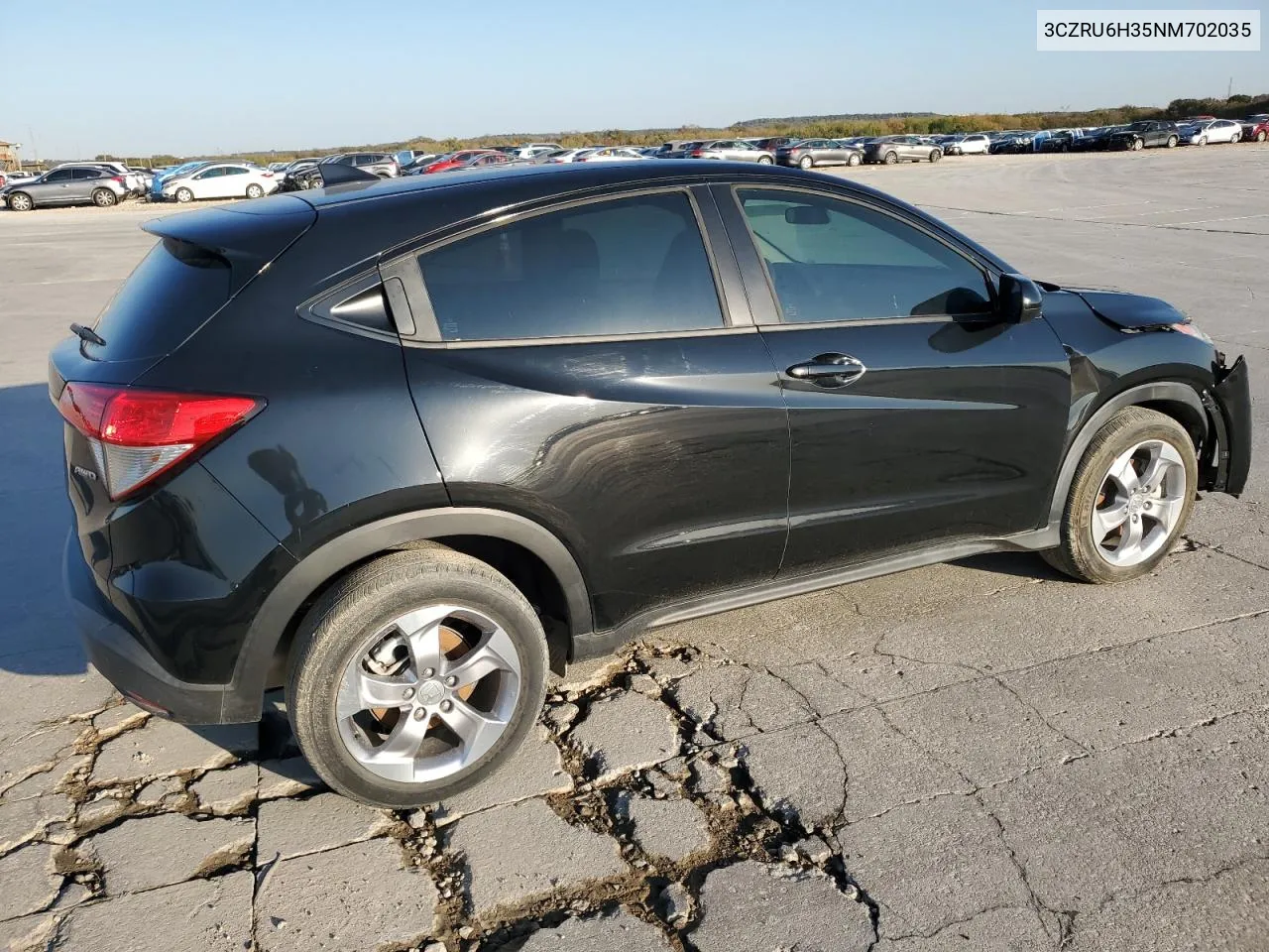 2022 Honda Hr-V Lx VIN: 3CZRU6H35NM702035 Lot: 78418324