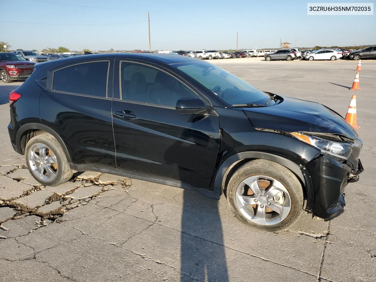 2022 Honda Hr-V Lx VIN: 3CZRU6H35NM702035 Lot: 78418324