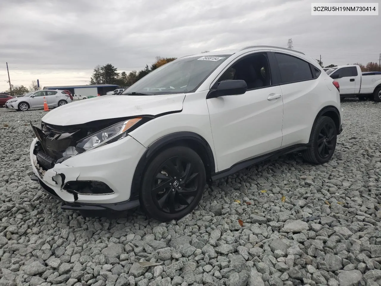 2022 Honda Hr-V Sport VIN: 3CZRU5H19NM730414 Lot: 78499154