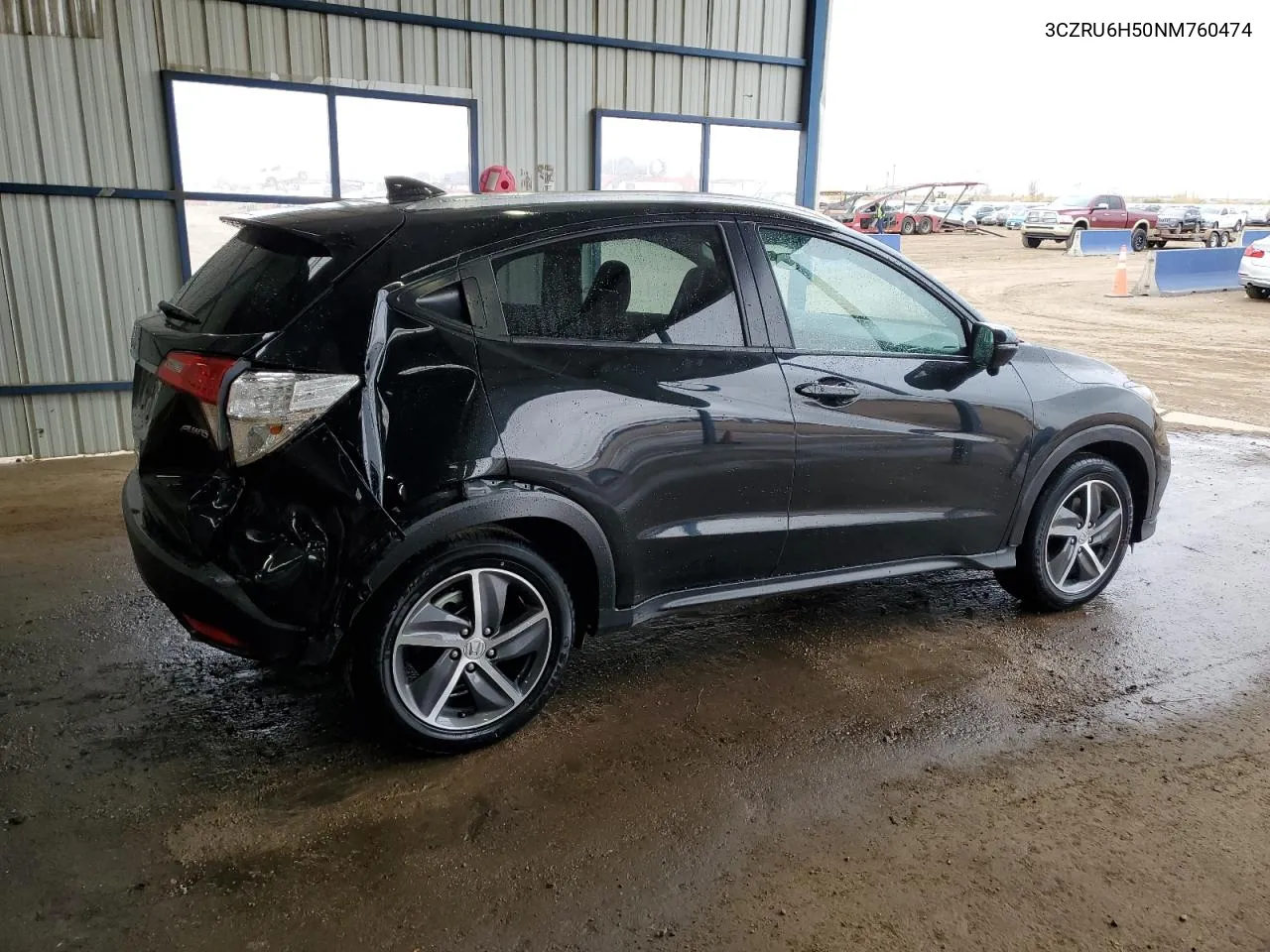 2022 Honda Hr-V Ex VIN: 3CZRU6H50NM760474 Lot: 78589754