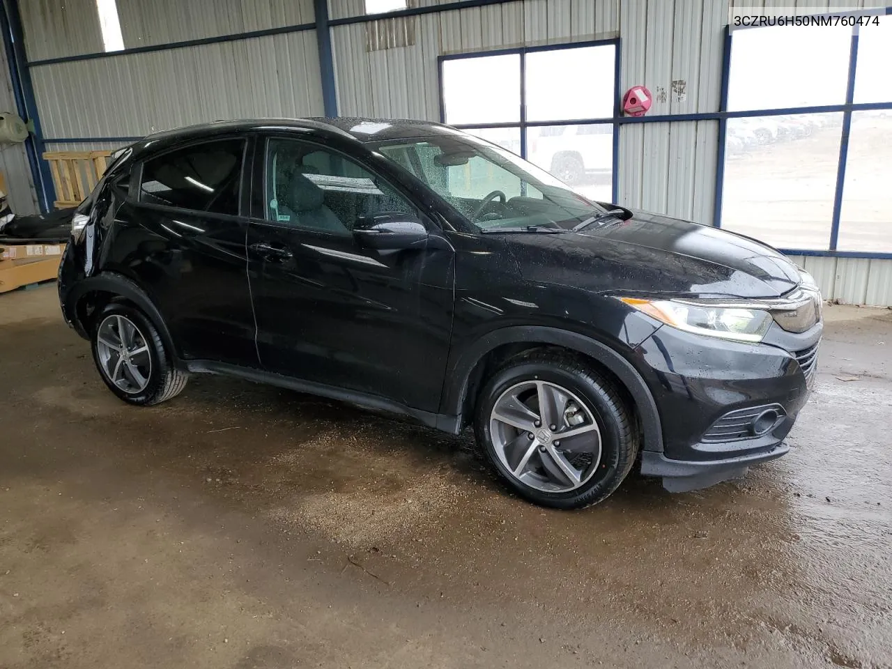 2022 Honda Hr-V Ex VIN: 3CZRU6H50NM760474 Lot: 78589754