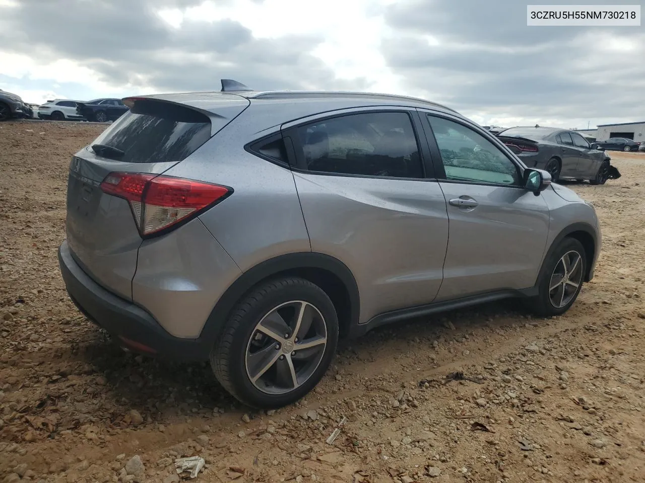 2022 Honda Hr-V Ex VIN: 3CZRU5H55NM730218 Lot: 80036534