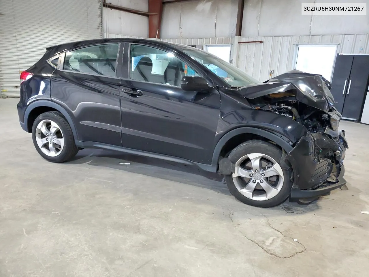 2022 Honda Hr-V Lx VIN: 3CZRU6H30NM721267 Lot: 80363404