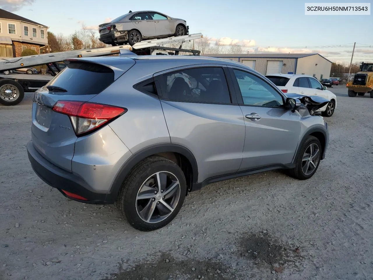 2022 Honda Hr-V Ex VIN: 3CZRU6H50NM713543 Lot: 80674724