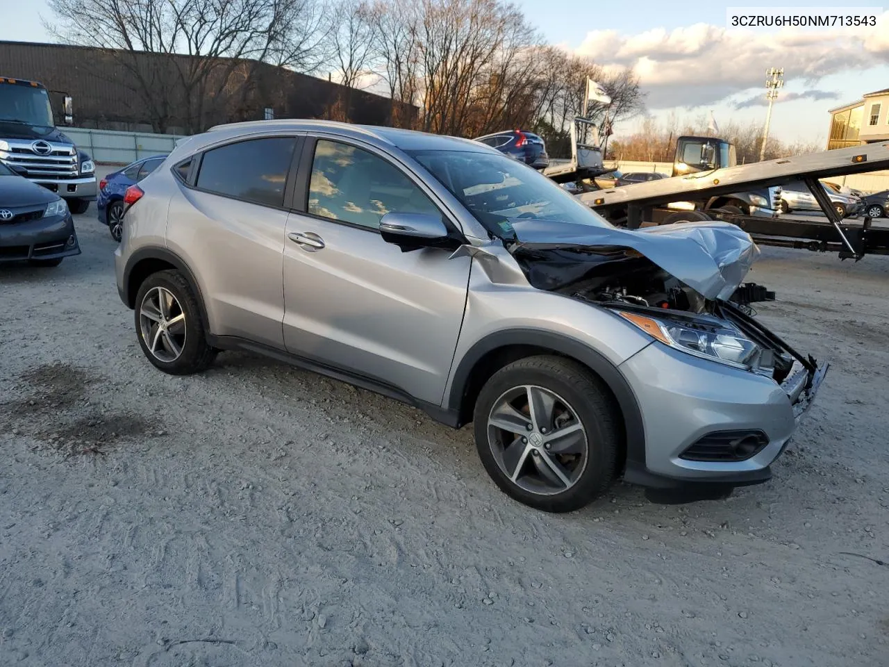 2022 Honda Hr-V Ex VIN: 3CZRU6H50NM713543 Lot: 80674724