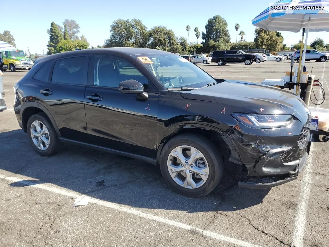 3CZRZ1H3XPM701857 2023 Honda Hr-V Lx