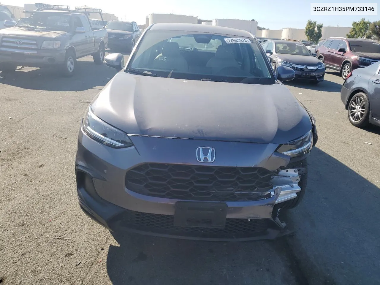 2023 Honda Hr-V Lx VIN: 3CZRZ1H35PM733146 Lot: 73684574