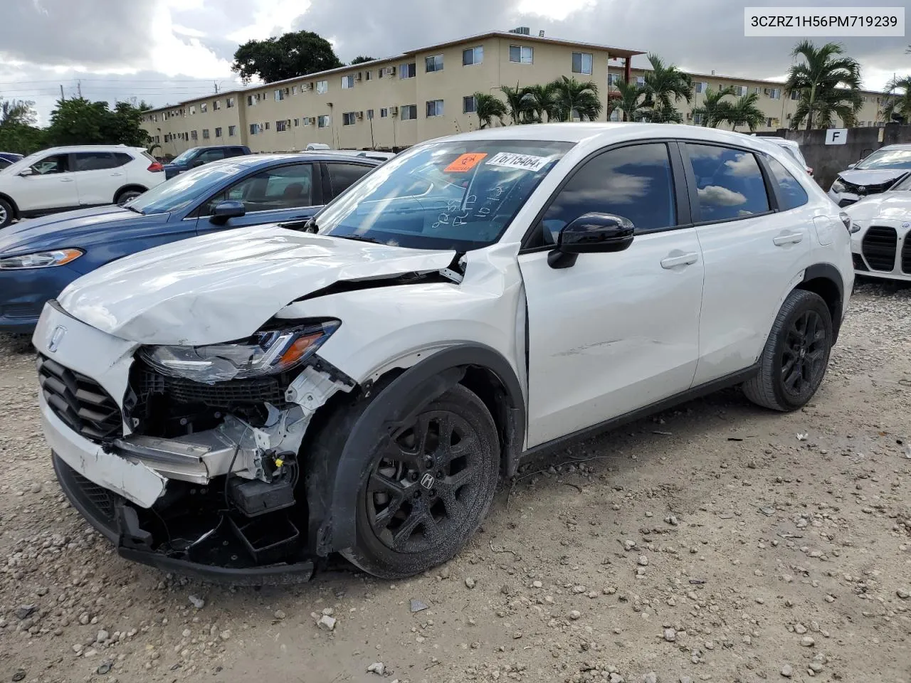 2023 Honda Hr-V Sport VIN: 3CZRZ1H56PM719239 Lot: 76715464