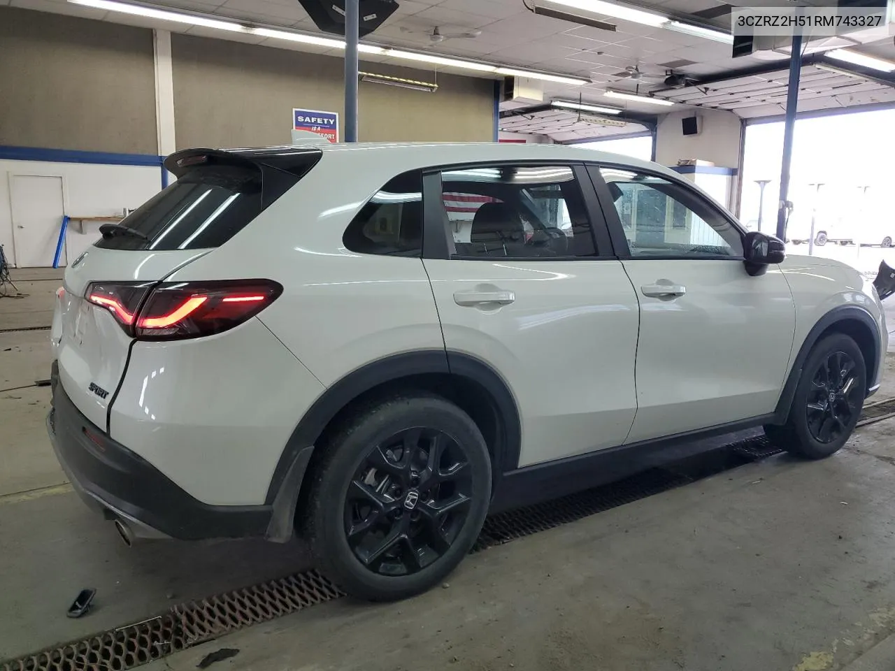 2024 Honda Hr-V Sport VIN: 3CZRZ2H51RM743327 Lot: 78010024