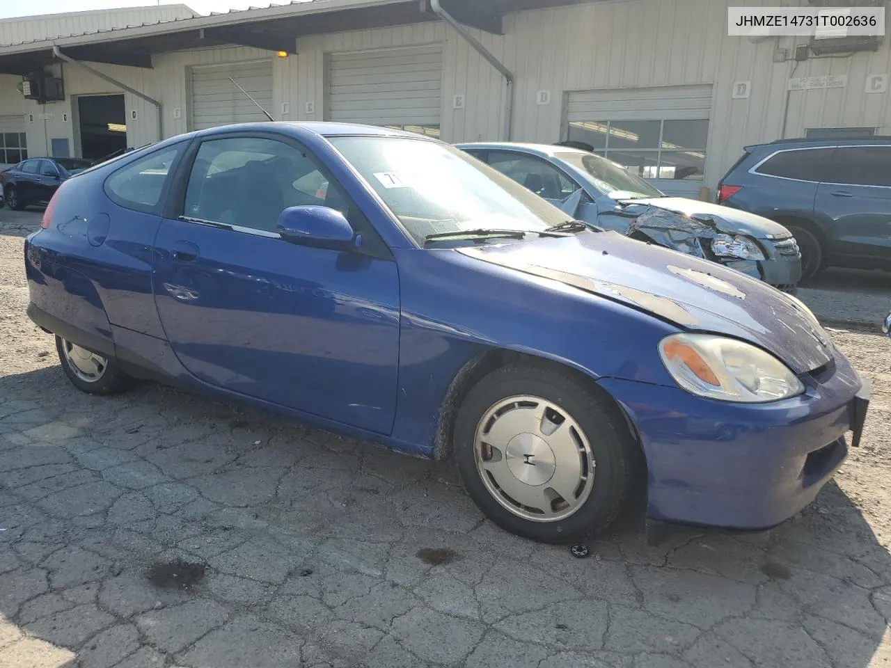 2001 Honda Insight VIN: JHMZE14731T002636 Lot: 71389724