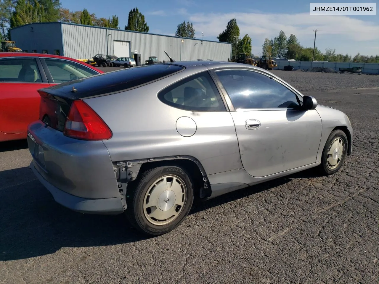 2001 Honda Insight VIN: JHMZE14701T001962 Lot: 71684234