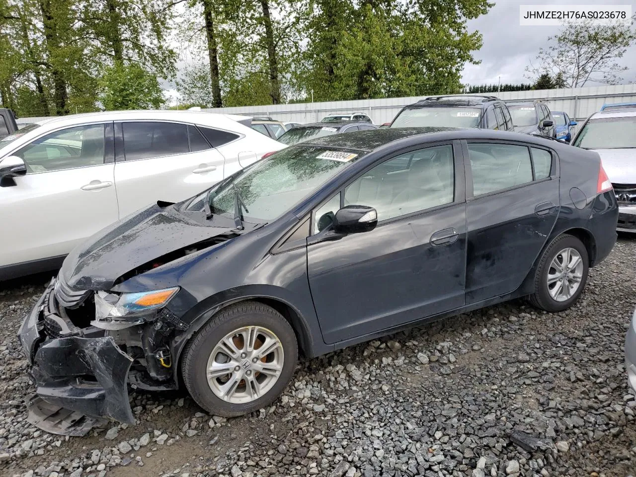 2010 Honda Insight Ex VIN: JHMZE2H76AS023678 Lot: 53539894