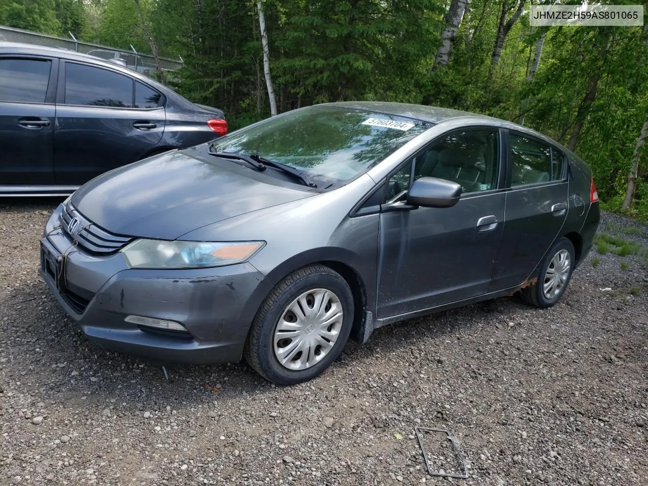 2010 Honda Insight Lx VIN: JHMZE2H59AS801065 Lot: 57603704