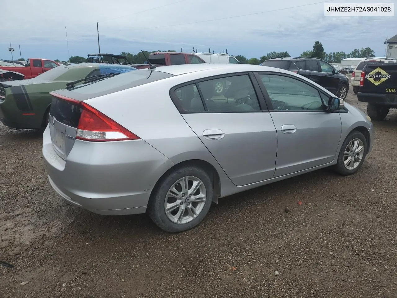 2010 Honda Insight Ex VIN: JHMZE2H72AS041028 Lot: 59620024