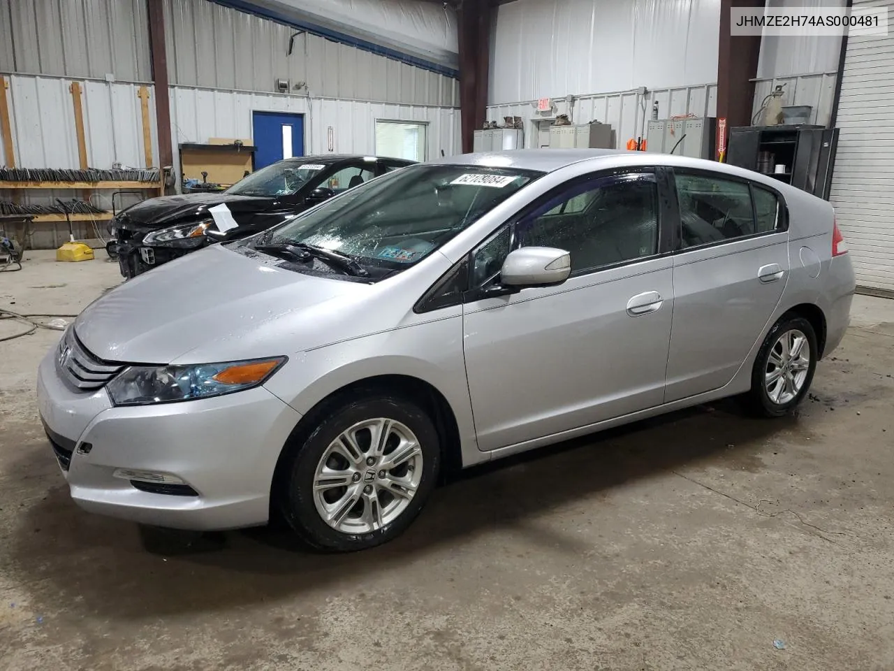 2010 Honda Insight Ex VIN: JHMZE2H74AS000481 Lot: 62109084