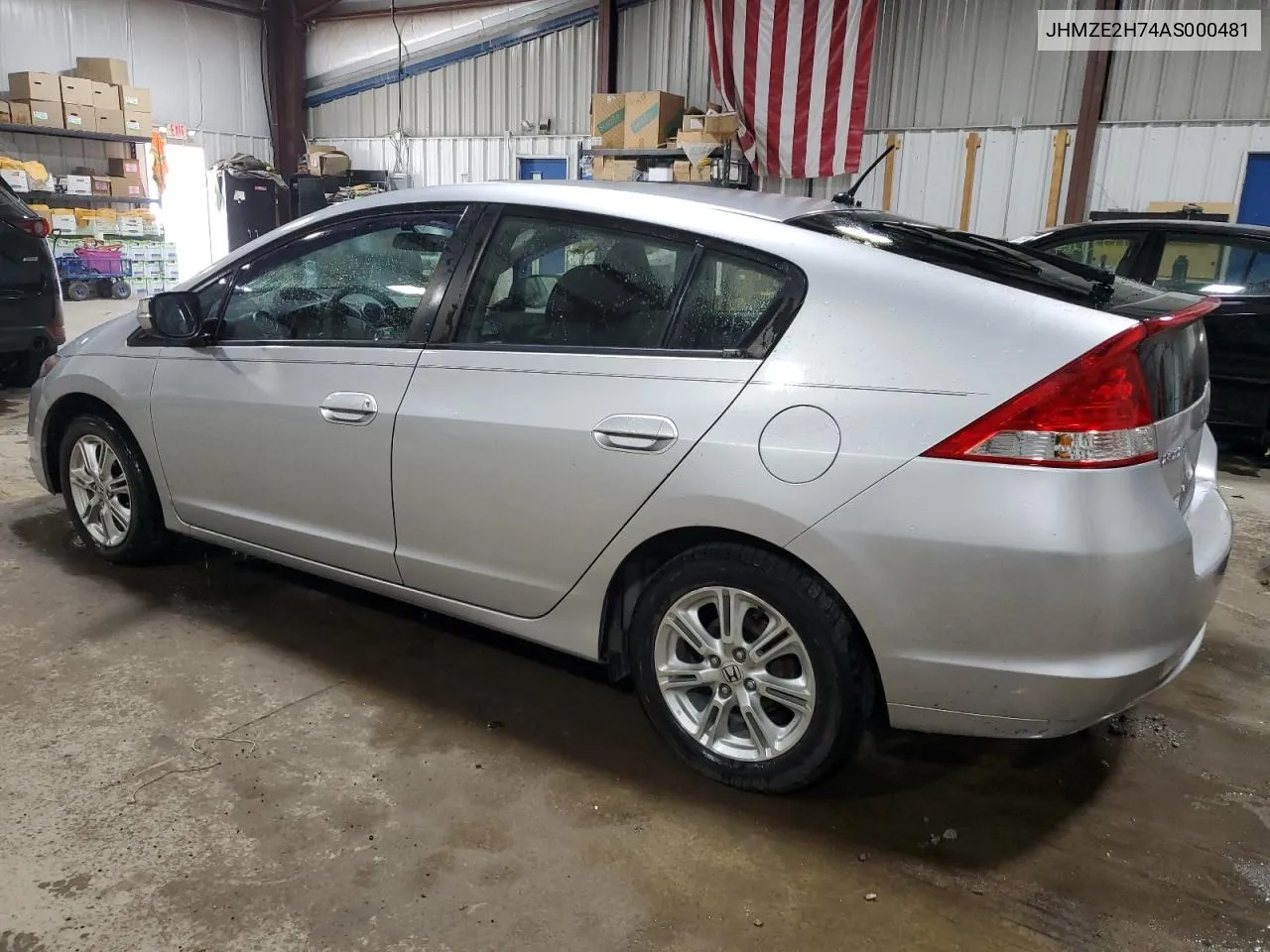 2010 Honda Insight Ex VIN: JHMZE2H74AS000481 Lot: 62109084