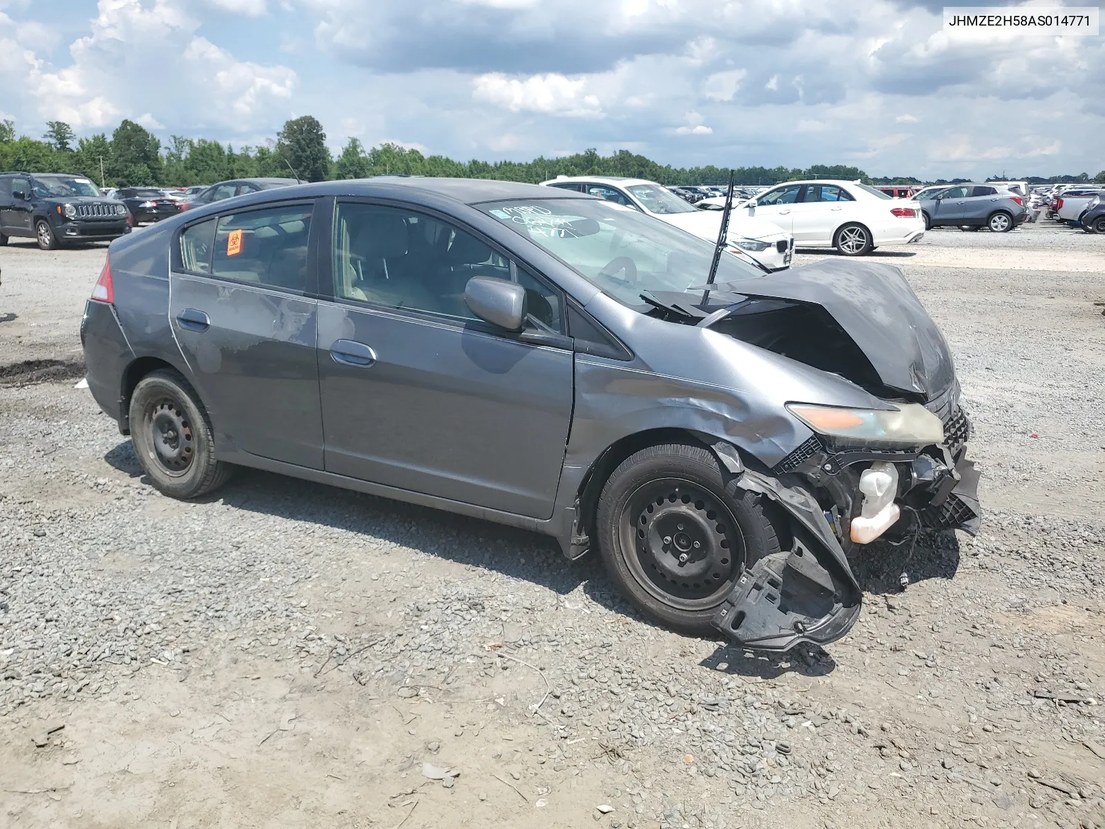 2010 Honda Insight Lx VIN: JHMZE2H58AS014771 Lot: 62394004