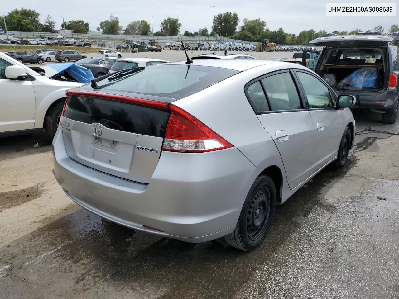 2010 Honda Insight Lx VIN: JHMZE2H50AS008639 Lot: 63027634