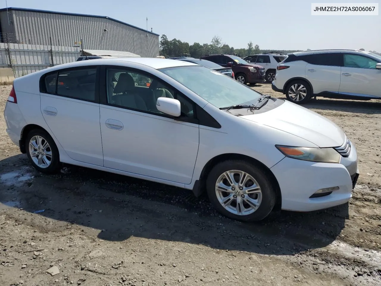 2010 Honda Insight Ex VIN: JHMZE2H72AS006067 Lot: 69214574