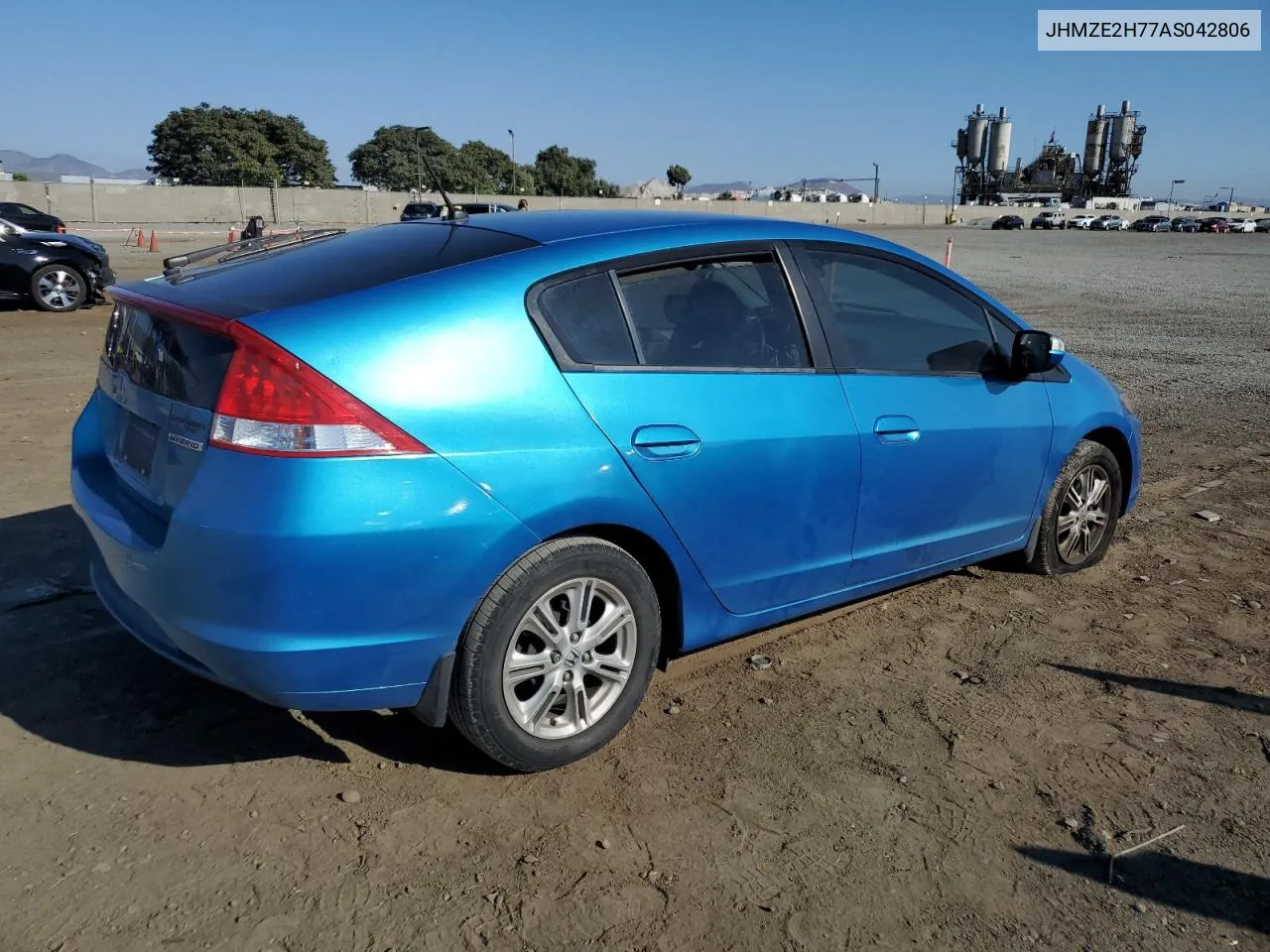 2010 Honda Insight Ex VIN: JHMZE2H77AS042806 Lot: 70272154