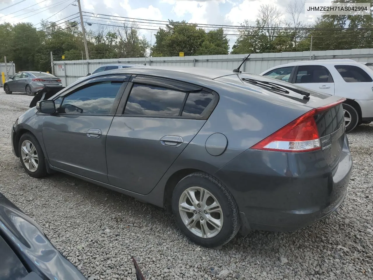 2010 Honda Insight Ex VIN: JHMZE2H71AS042994 Lot: 70305934