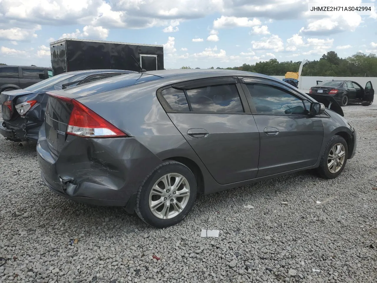 2010 Honda Insight Ex VIN: JHMZE2H71AS042994 Lot: 70305934