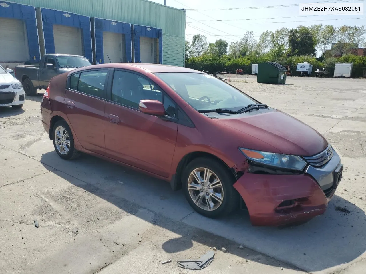 2010 Honda Insight Ex VIN: JHMZE2H7XAS032061 Lot: 71234224