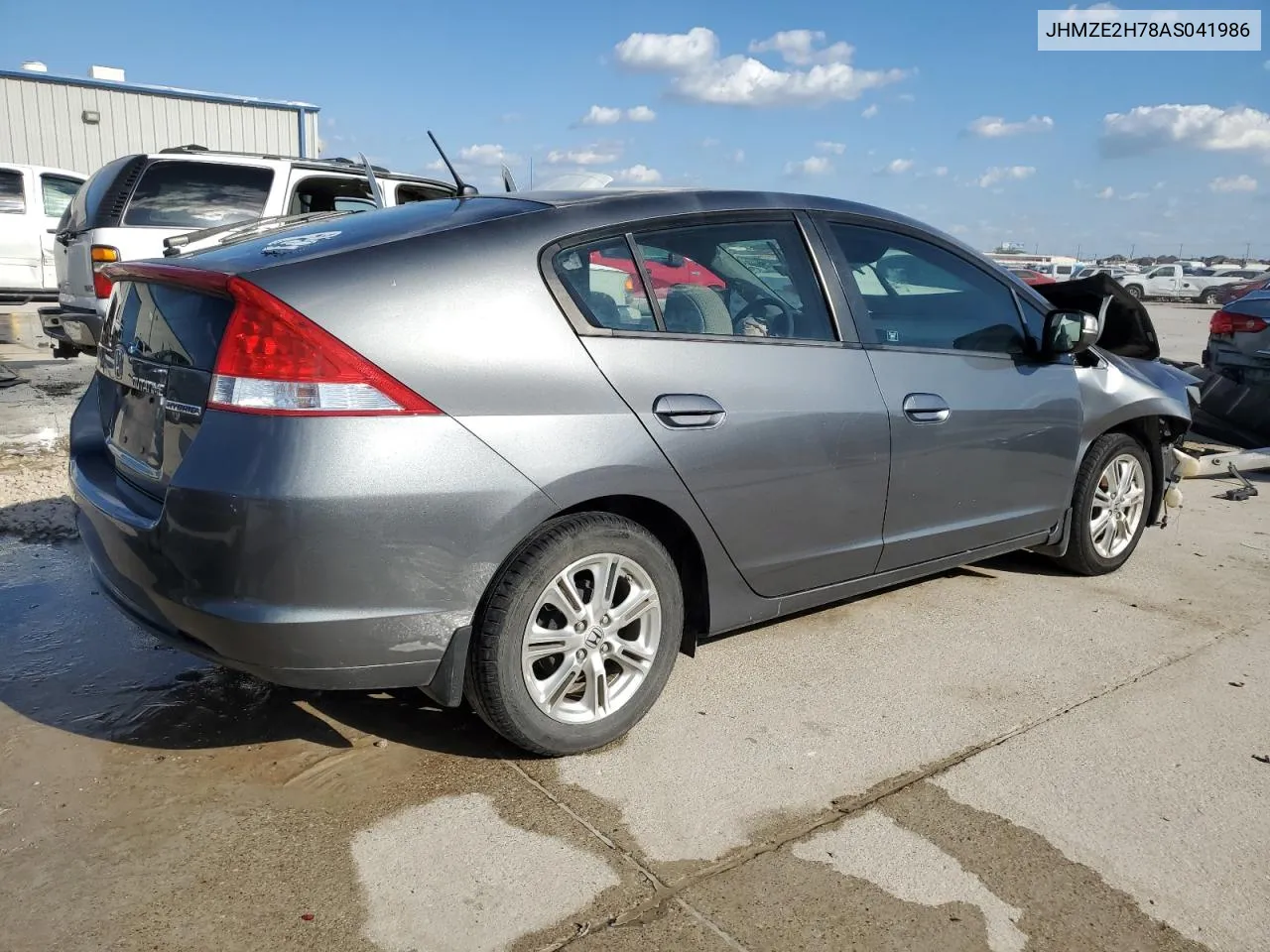 2010 Honda Insight Ex VIN: JHMZE2H78AS041986 Lot: 71235274