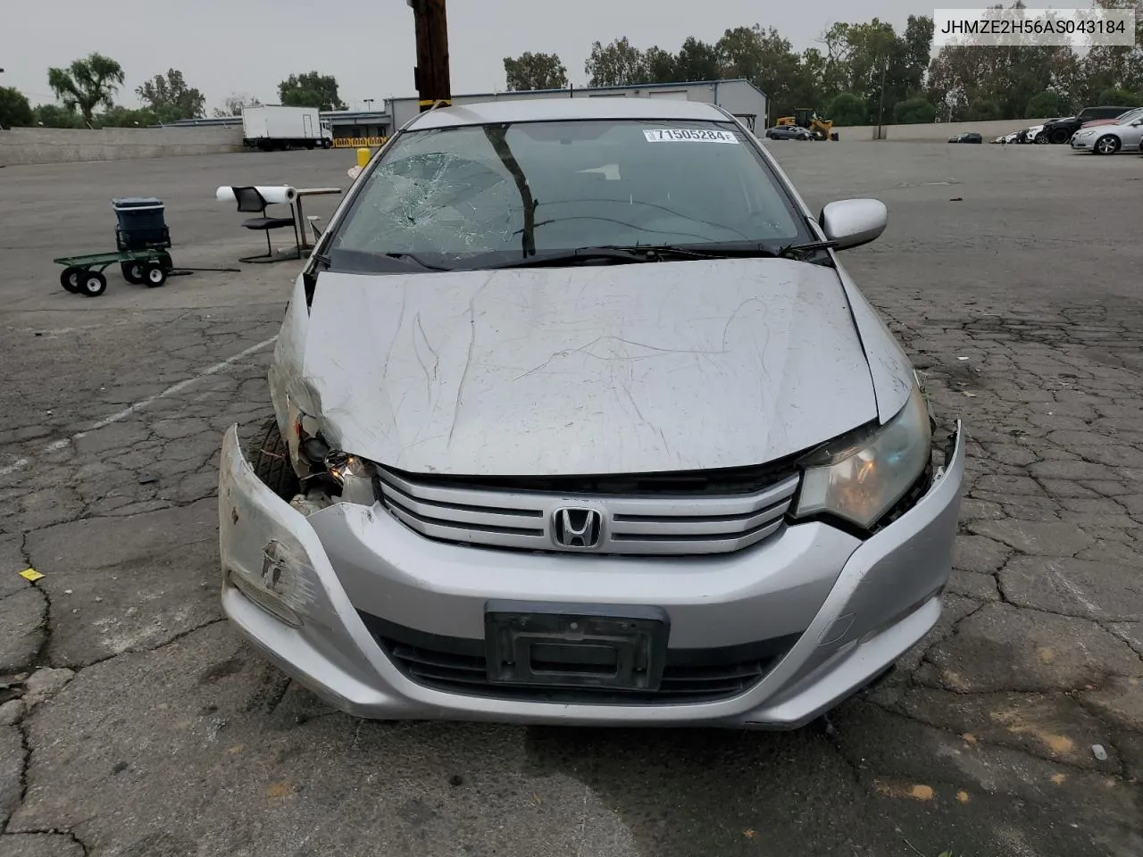 2010 Honda Insight Lx VIN: JHMZE2H56AS043184 Lot: 71505284