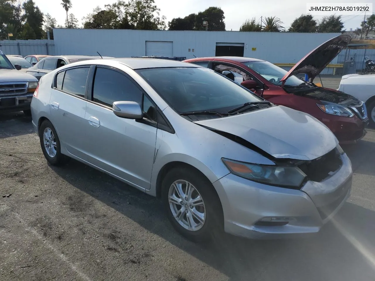 2010 Honda Insight Ex VIN: JHMZE2H78AS019292 Lot: 71830224