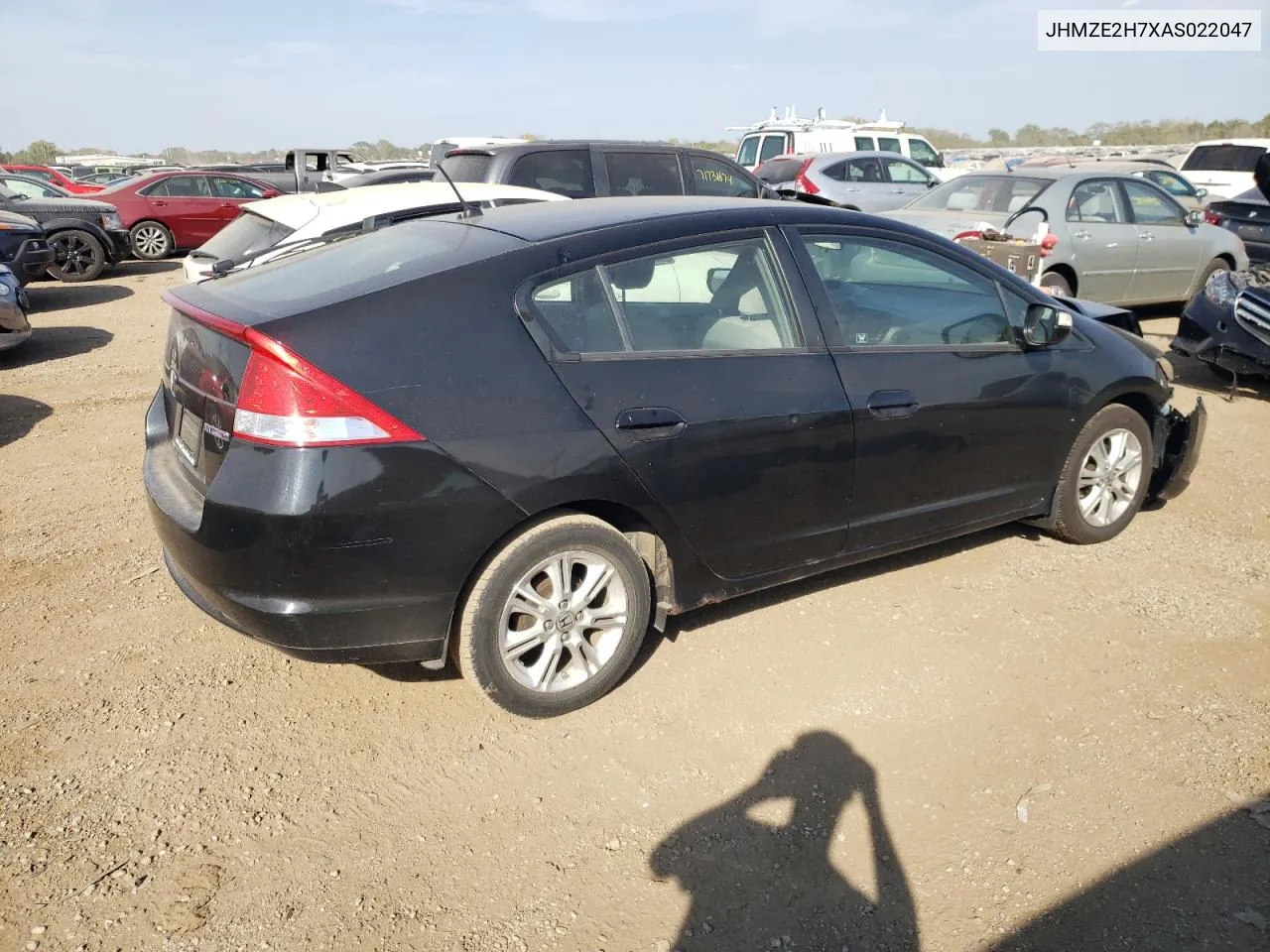 2010 Honda Insight Ex VIN: JHMZE2H7XAS022047 Lot: 71895624