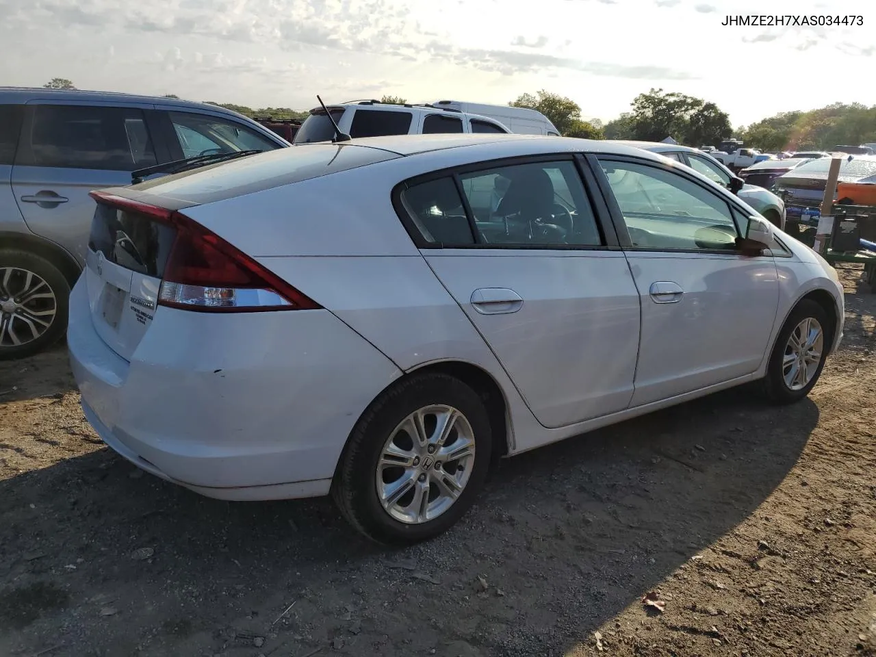 2010 Honda Insight Ex VIN: JHMZE2H7XAS034473 Lot: 71939264