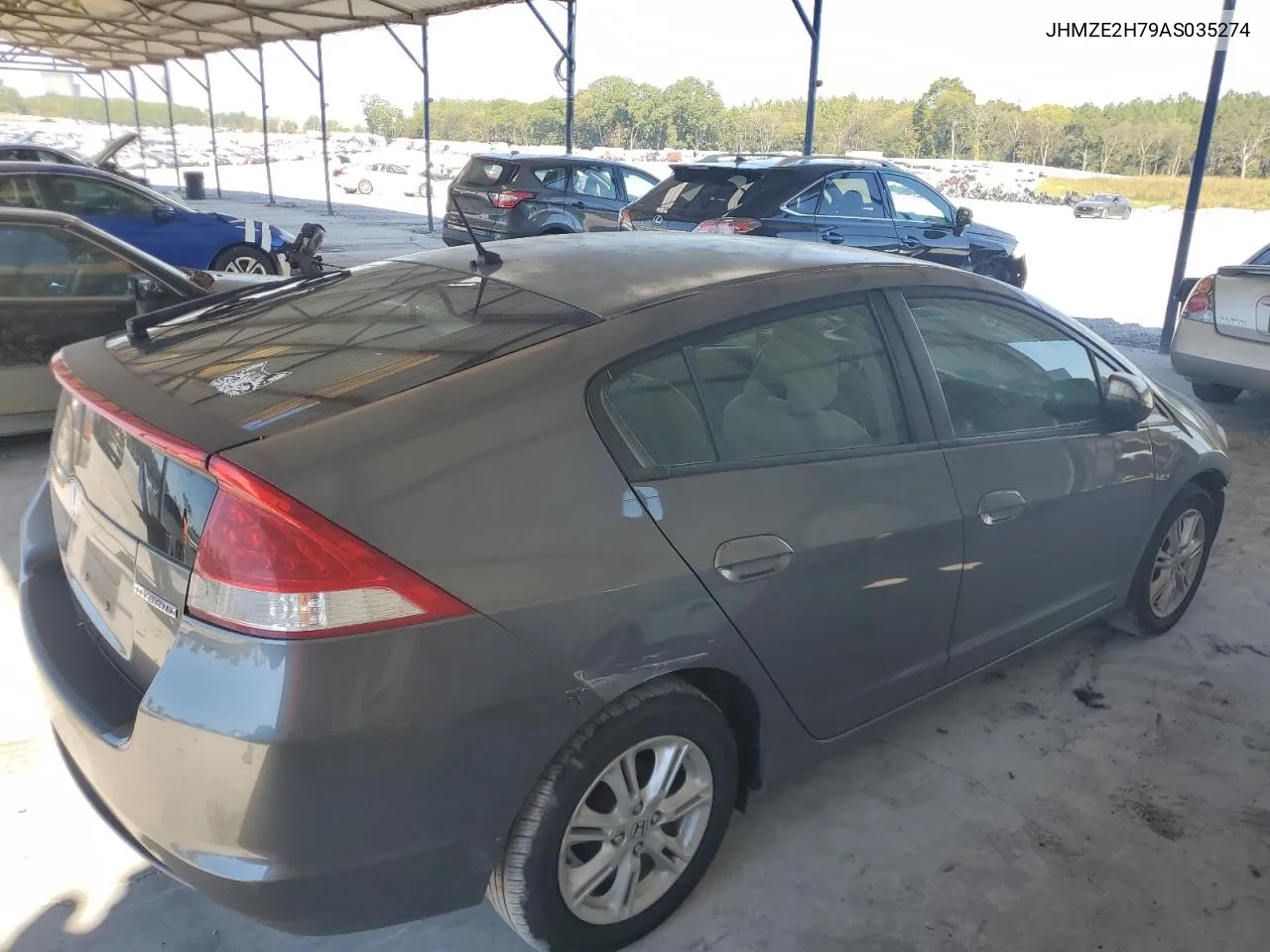 2010 Honda Insight Ex VIN: JHMZE2H79AS035274 Lot: 72156314