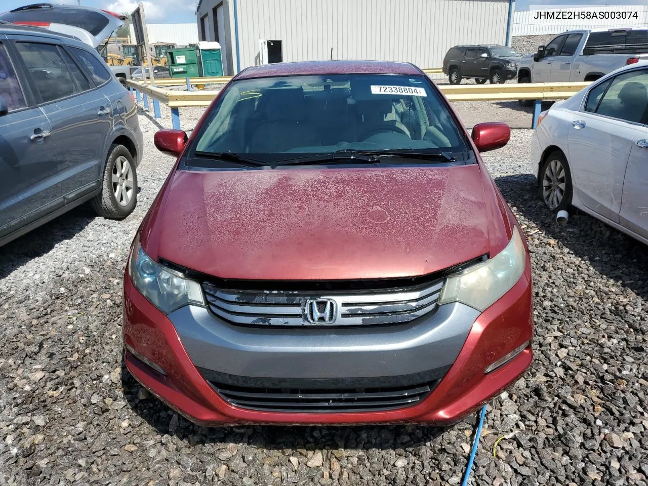 2010 Honda Insight Lx VIN: JHMZE2H58AS003074 Lot: 72338804