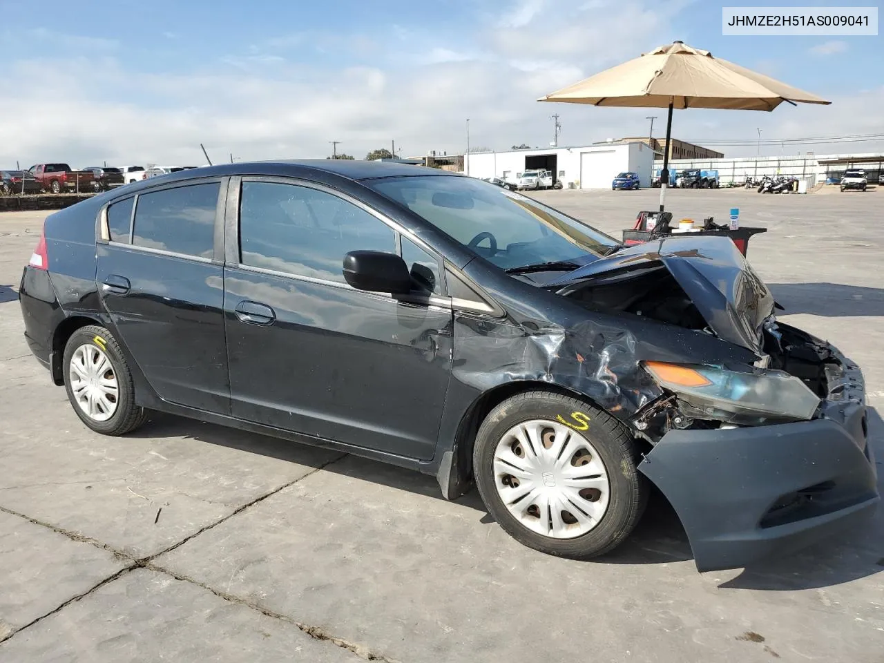 2010 Honda Insight Lx VIN: JHMZE2H51AS009041 Lot: 72555994