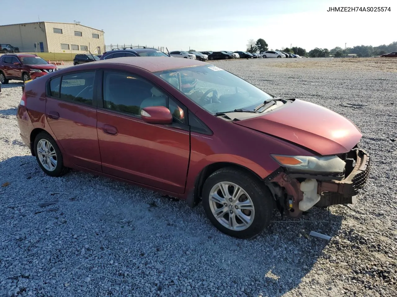 2010 Honda Insight Ex VIN: JHMZE2H74AS025574 Lot: 72586784