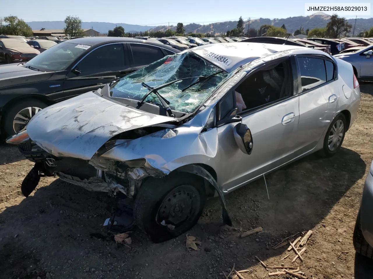 2010 Honda Insight Lx VIN: JHMZE2H58AS029013 Lot: 73144934