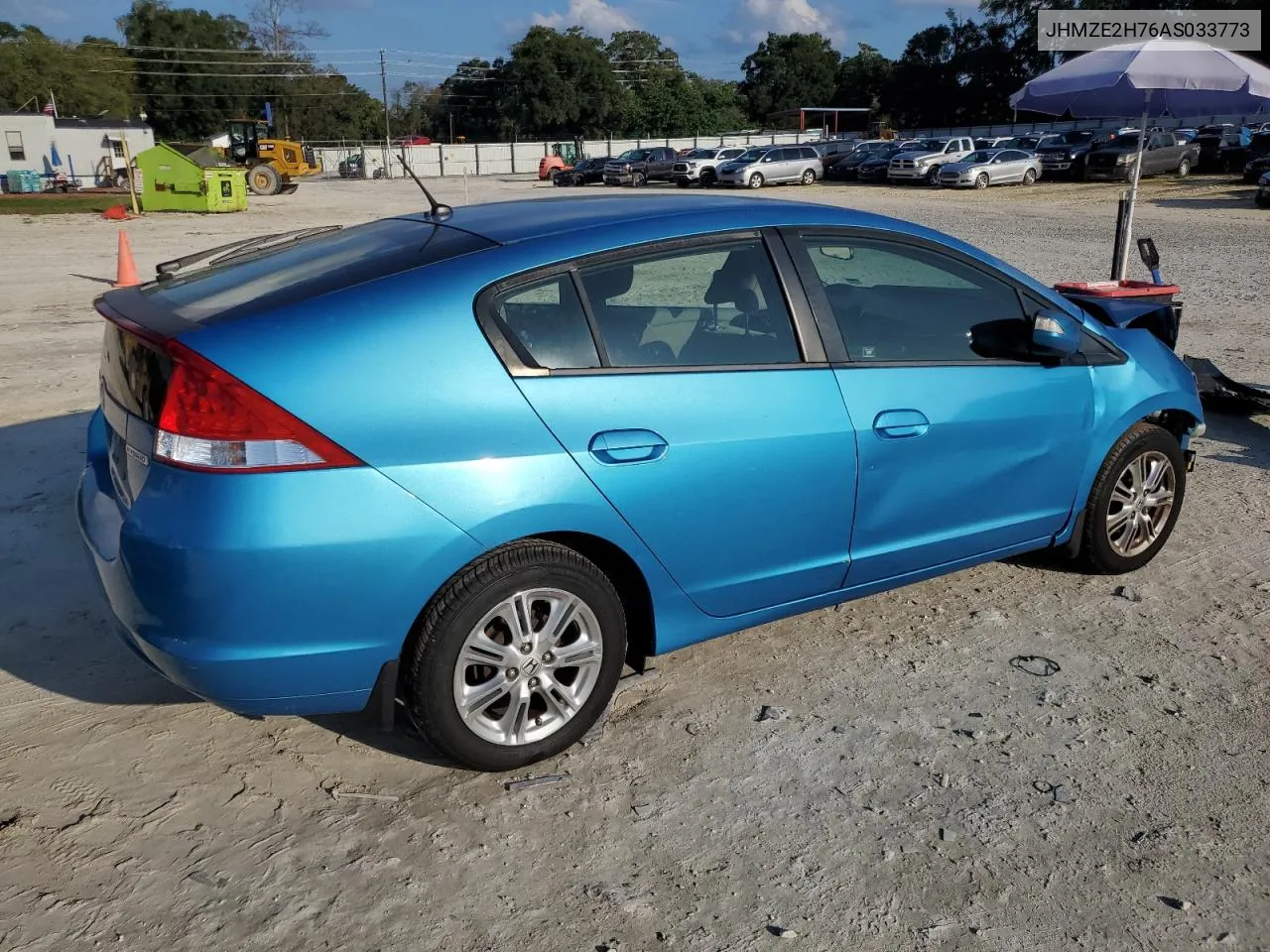 2010 Honda Insight Ex VIN: JHMZE2H76AS033773 Lot: 73388204