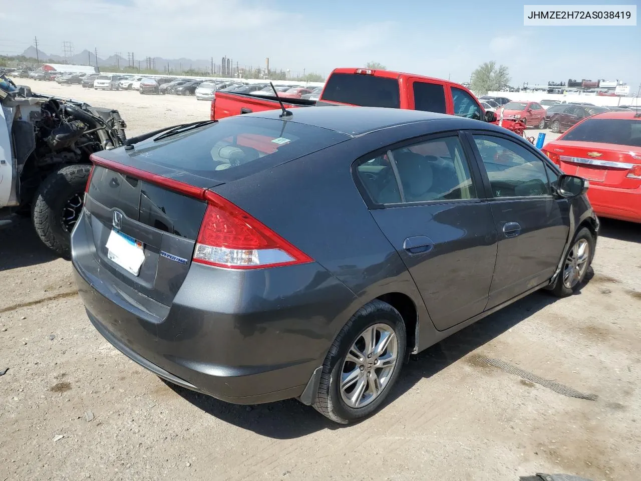 2010 Honda Insight Ex VIN: JHMZE2H72AS038419 Lot: 73975714