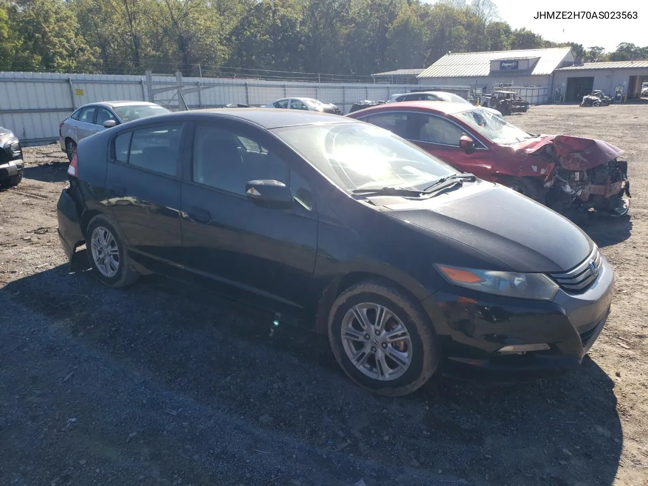 2010 Honda Insight Ex VIN: JHMZE2H70AS023563 Lot: 74521434