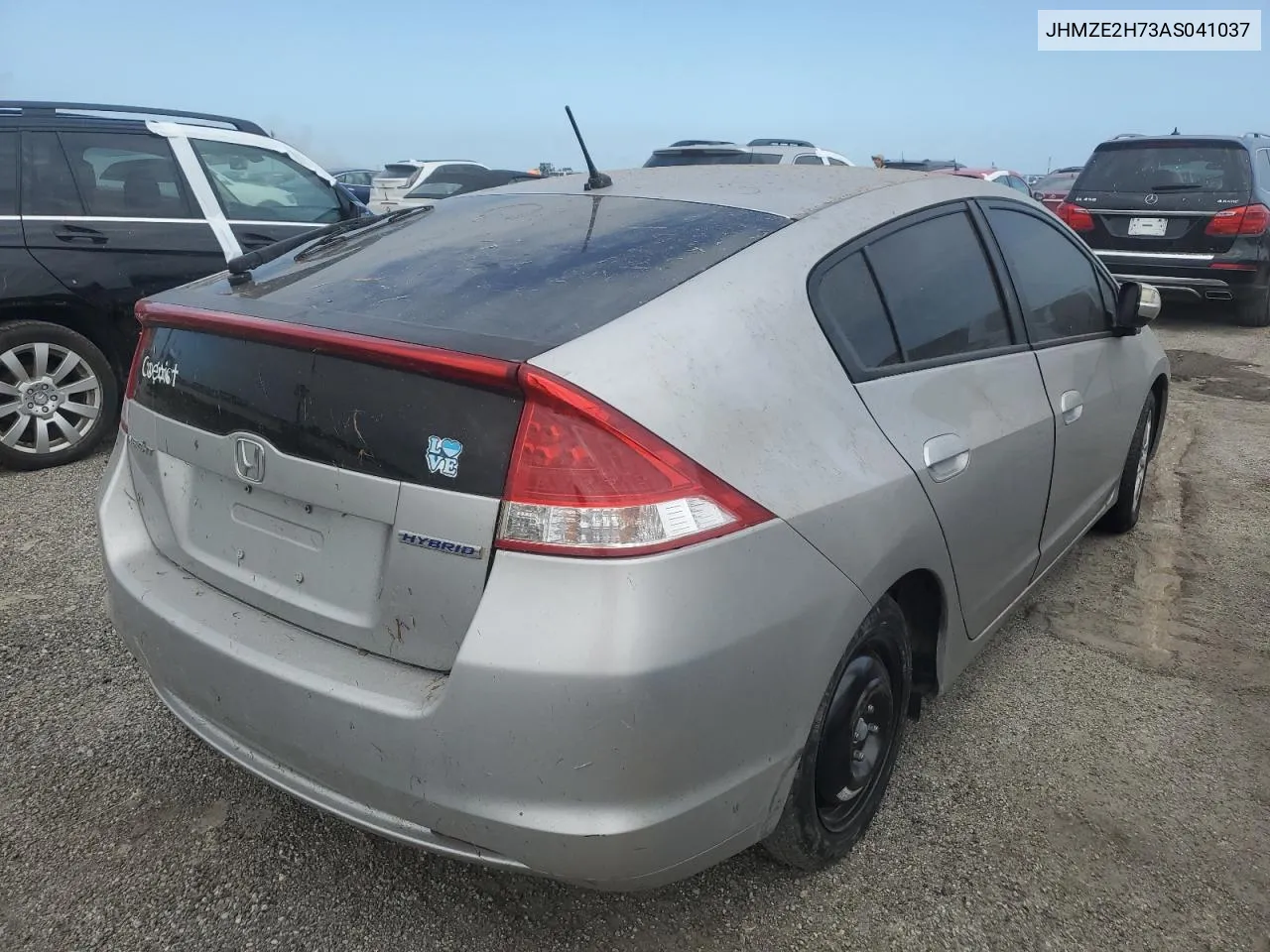 2010 Honda Insight Ex VIN: JHMZE2H73AS041037 Lot: 74684824