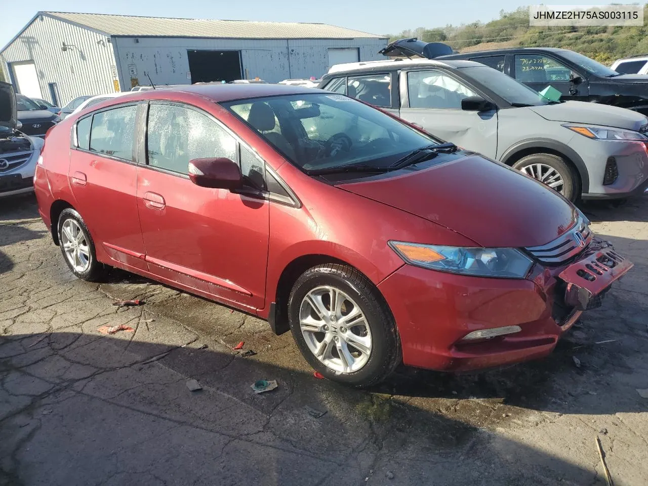 2010 Honda Insight Ex VIN: JHMZE2H75AS003115 Lot: 74955544