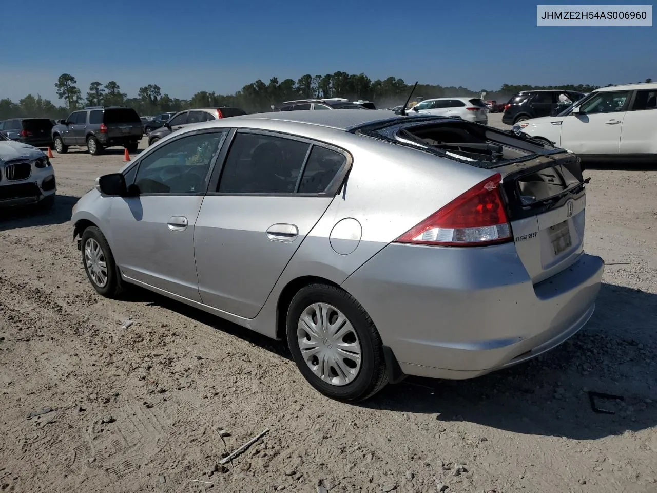 2010 Honda Insight Lx VIN: JHMZE2H54AS006960 Lot: 74961664