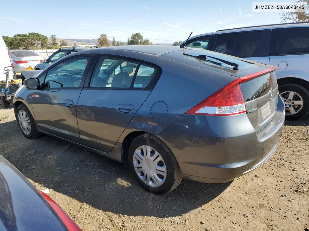 2010 Honda Insight Lx VIN: JHMZE2H58AS043445 Lot: 75046914